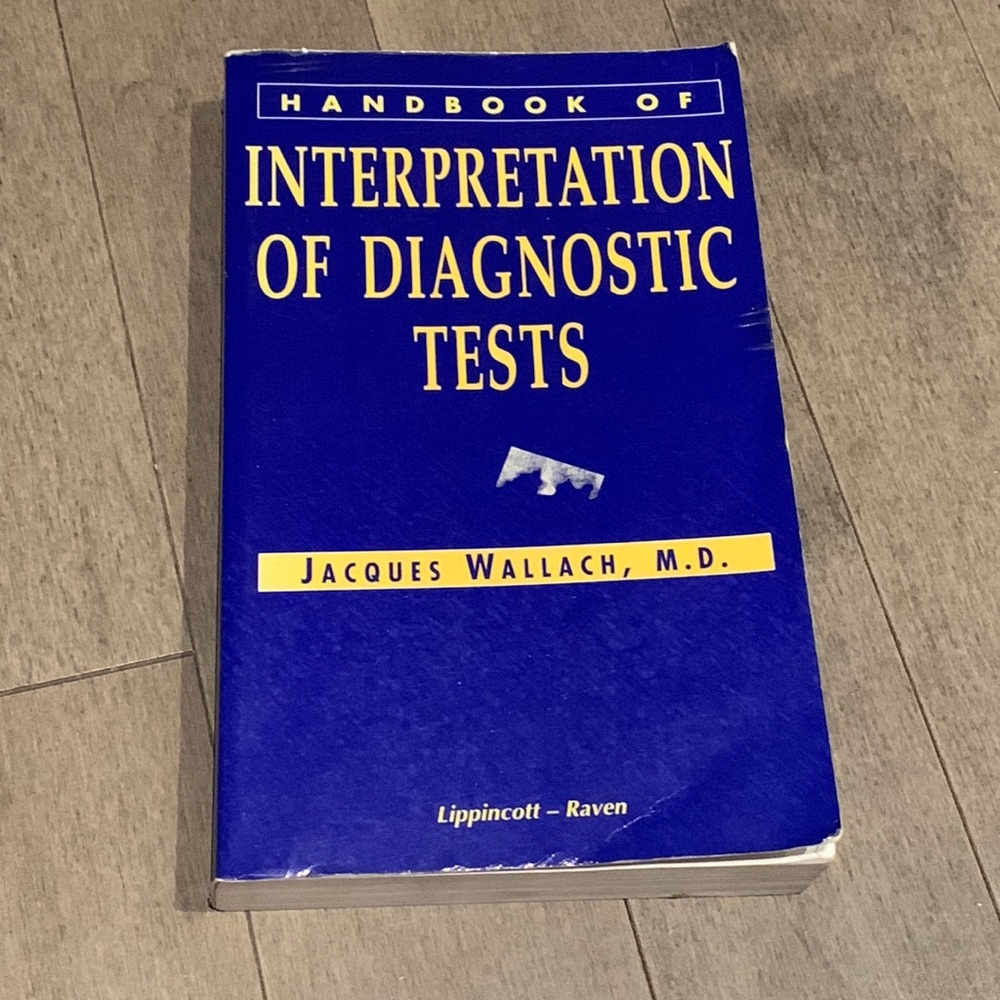 Handbook of Interpretation of Diagnostic Tests